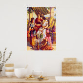 2王5ナアマンの妻のポスターに期待 ポスター (キッチン)