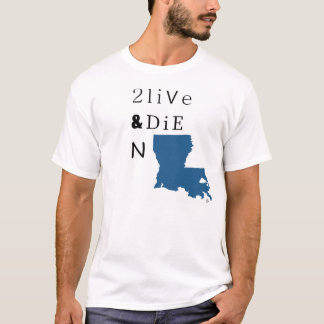 2生きている及びLAはNの死にます Tシャツ