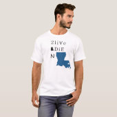 2生きている及びLAはNの死にます Tシャツ (正面フル)