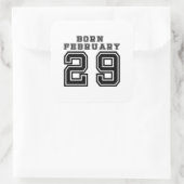 2生まれ月29日 スクエアシール (バッグ)