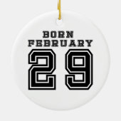 2生まれ月29日 セラミックオーナメント (裏面)