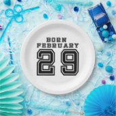 2生まれ月29日 ペーパープレート (パーティー)