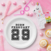 2生まれ月29日 ペーパープレート (パーティー)