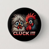 2番に切れ 缶バッジ (正面)