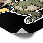 2番のトレックス噛み ポスター (角)