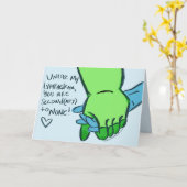 「2番目からなし」第2リンパ浮腫カード カード (黄色い花)