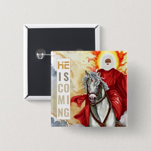 2番目のアーマゲド来ン・アポカリプスの啓示 缶バッジ (正面&裏面)