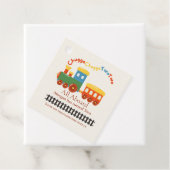 2番目のバースデーカラフルトレインチュガチョオ2 フェイバータグ (インサイチュ)