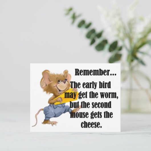 2番目のマウス ポストカード (スタンド正面)