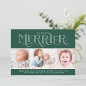 2番目のメリー出産の発表の詳細 案内状 (スタンド正面)