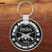 2番目の来修正とRKBA AR キーホルダー (正面)