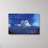 2番目の来聖なる書物、 経典感動的キャンバス印刷 キャンバスプリント (正面)