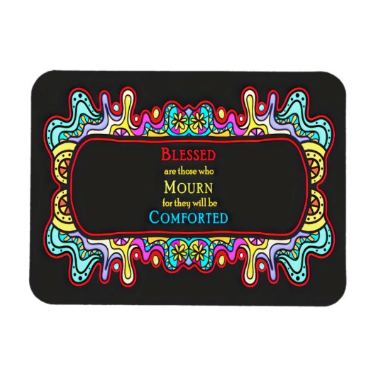 2番目の美しさ – 悲しむ人々 マグネット (横)