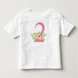 2番目の花 トドラーTシャツ