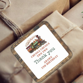 2番目の誕生日パーティーチャガチャッガツイン スクエアシール