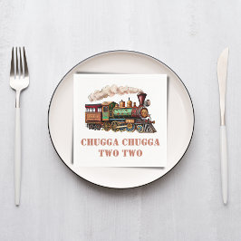 2番目の誕生日パーティーチャガチャッガツイン スタンダードカクテルナプキン