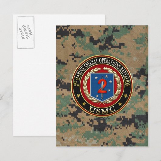 2番目のMSOB [3D] ポストカード (正面/裏面)