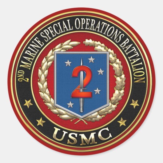 2番目のMSOB [3D] ラウンドシール (正面)