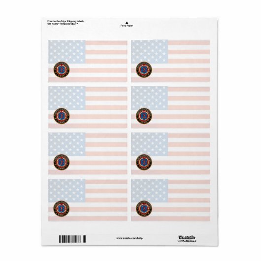 2番目のMSOB [3D] ラベル (フルシート)