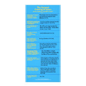 2番目来の歓喜 ラックカード (裏面)