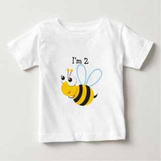2番目+誕生日+ベビー+男の子、2番目+誕生日+ベビー+ギール ベビーTシャツ
