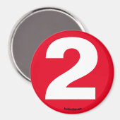 2番磁石 マグネット (正面/裏面)