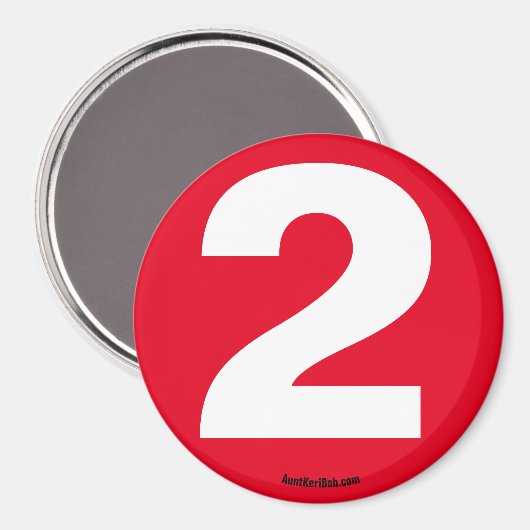 2番磁石 マグネット (正面/裏面)