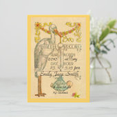 2発表はヴィンテージのスタイルの誕生の味方しました 案内状 (スタンド正面)