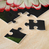 2白のガーベラのデイジー ジグソーパズル (側面)