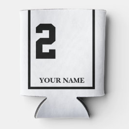 2白(黒馬鞍毛布カスタム) 缶クーラー