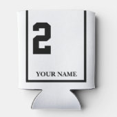 2白(黒馬鞍毛布カスタム) 缶クーラー (裏面)