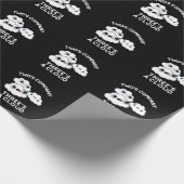 2社が雲の天気をプンダークBG ラッピングペーパー (角)