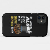 2私離れ一人で私はドイツ人の彼女と話している Case-Mate iPhoneケース (裏面(横))