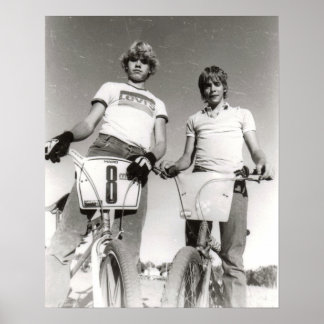 2科目旧制BMXプリント ポスター