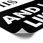 2種類のヘイトポおもしろいスター ポスター (角)