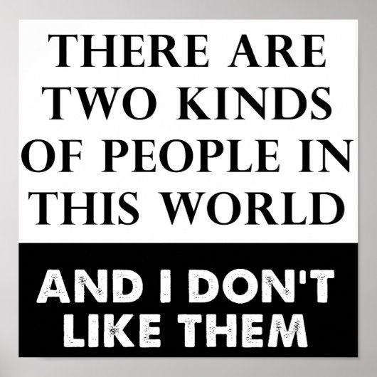 2種類のヘイトポおもしろいスター ポスター (正面)