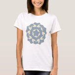 2種類の凹五角形の5回回転対称テセレーション(Ver.Theta=110) Tシャツ<br><div class="desc">ペンローズタイリングを基にしたテセレーションです.</div>