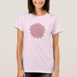 2種類の凹五角形の5回回転対称テセレーション(Ver.Theta=9) Tシャツ<br><div class="desc">ペンローズタイリングを基にしたテセレーションです.</div>