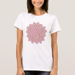 2種類の凹五角形の5回回転対称テセレーション(Ver.Theta=9) Tシャツ<br><div class="desc">ペンローズタイリングを基にしたテセレーションです.</div>