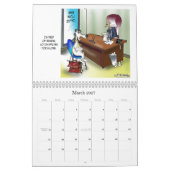 2種類の毛皮があります カレンダー (3月 2027)