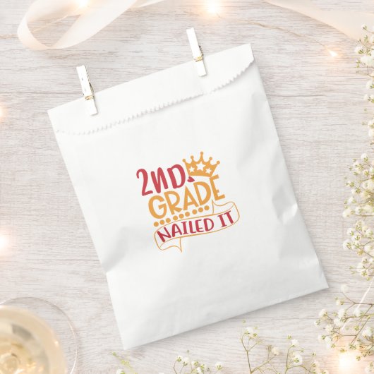 2等級釘付け、2等級仕上げ フェイバーバッグ (クリップ留めされた状態)