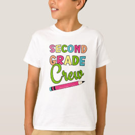 2級カラフル乗務員新学期 Tシャツ