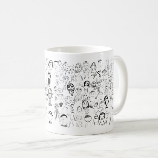 2級キープスケアキャラクターMug コーヒーマグカップ (正面右)