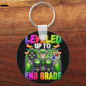 2級ゲーマーまで平準化新学期最初 キーホルダー (正面)