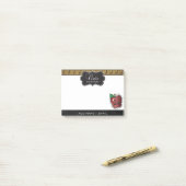 2級先生 | DIY文字 ポストイット (デスク上)