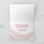 2級卒業野球こうもりハットレッド カード (内部)