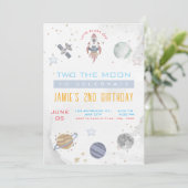 2素朴月の宇宙誕生日会 招待状 (スタンド正面)