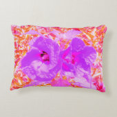 2紫とホットピンクの梅ハイビ熱狂するスカス アクセントクッション (裏面)