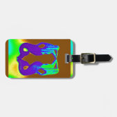 2紫の人魚 ラゲッジタグ (正面横)