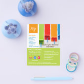 2絵画歳と飾2000年 チラシ (シングル)